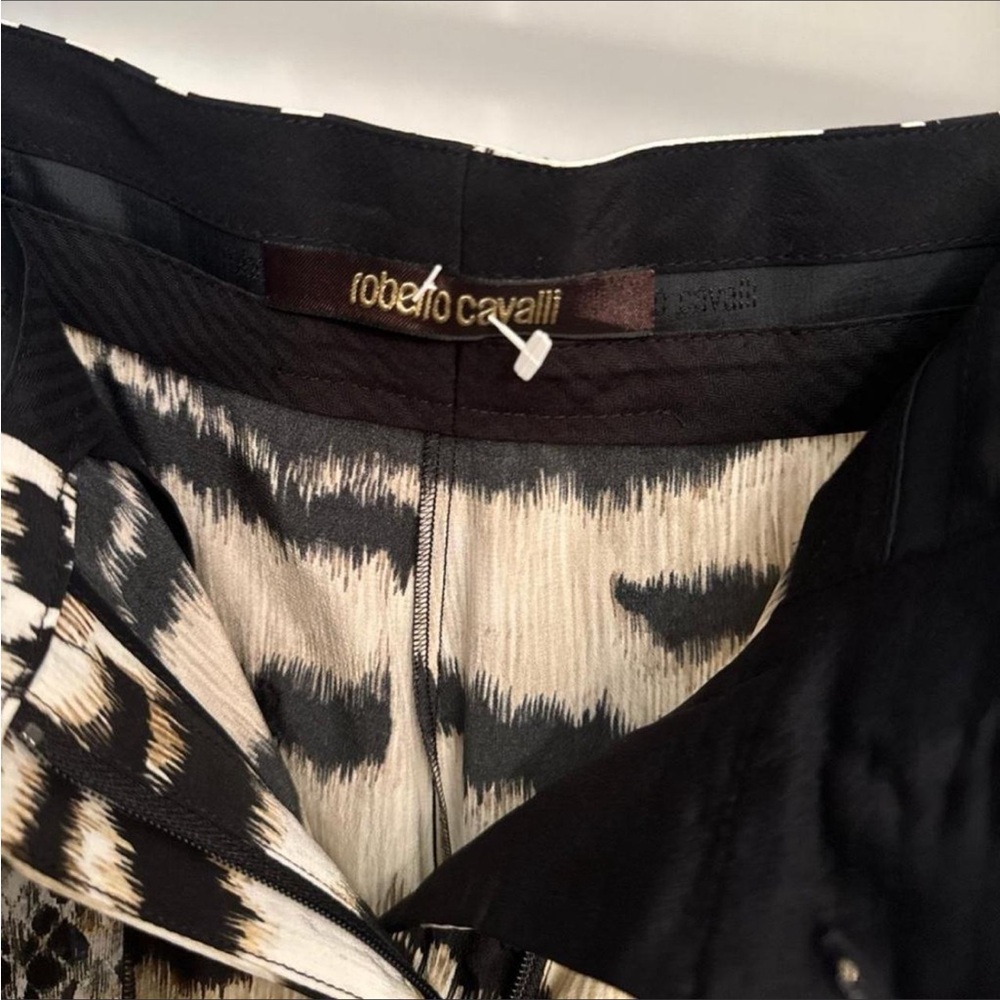 Roberto Cavalli Animal Print Pants - Picture 4 of 5